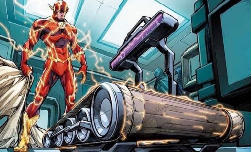 It’s not a clever euphemism, it’s an actual trans-dimensional treadmill | DC Comics